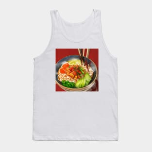 Chopsticks Vegetarian Ramen Noodles Tank Top